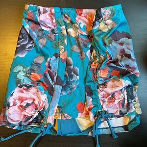 Cacique adjustable side swim skirt sz20